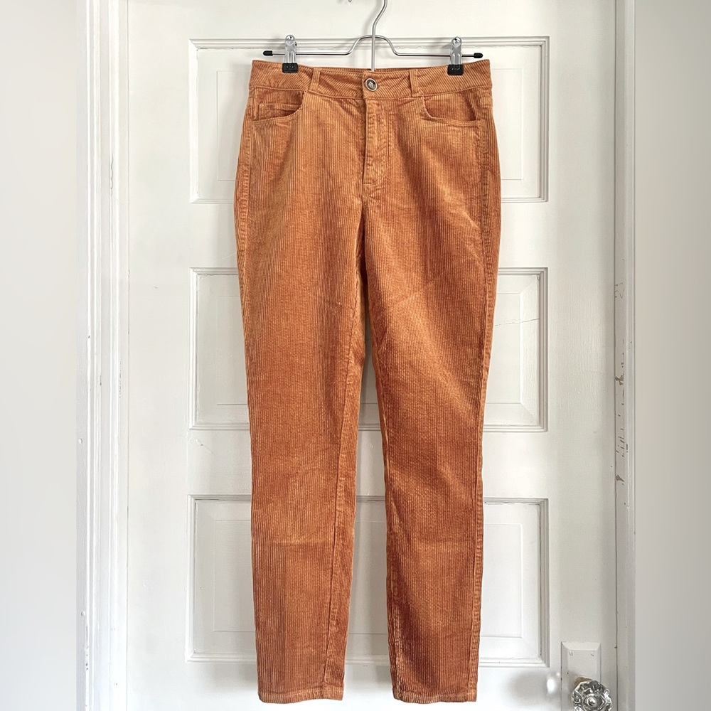 PAIGE High Rise Corduroy Skinny Pants